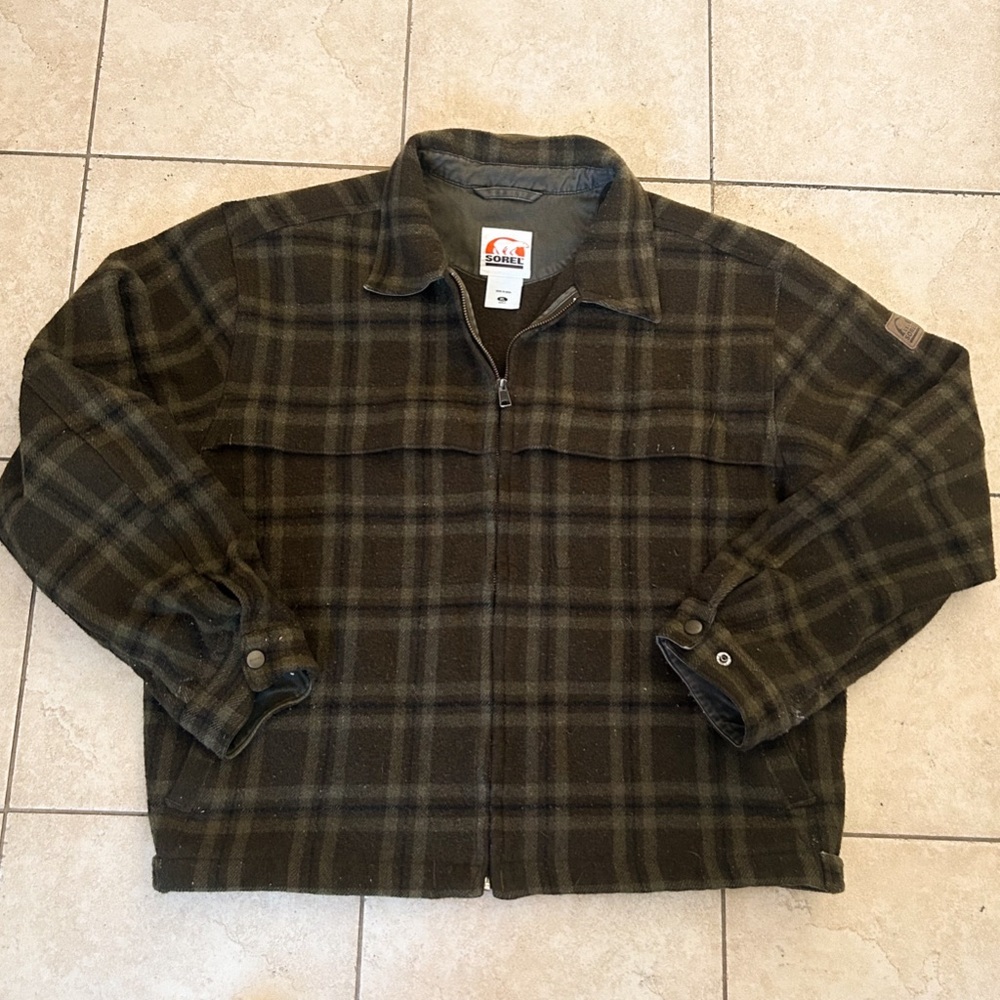 GreenMen’s jacket/heavy weight/ Sorel